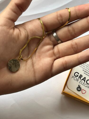 Colar Círculo Casal + Foto Personalizada photo review