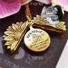 Pingente Girassol + Foto Personalizada