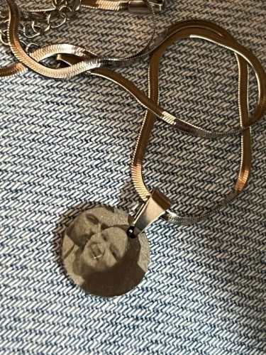 Colar Círculo Casal + Foto Personalizada photo review