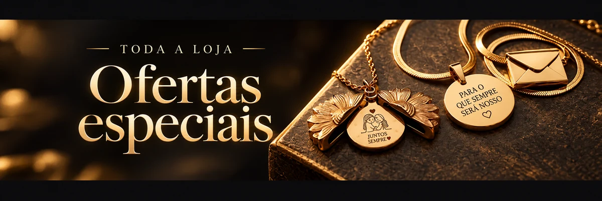 Ofertas especiais em toda a loja Custom Love